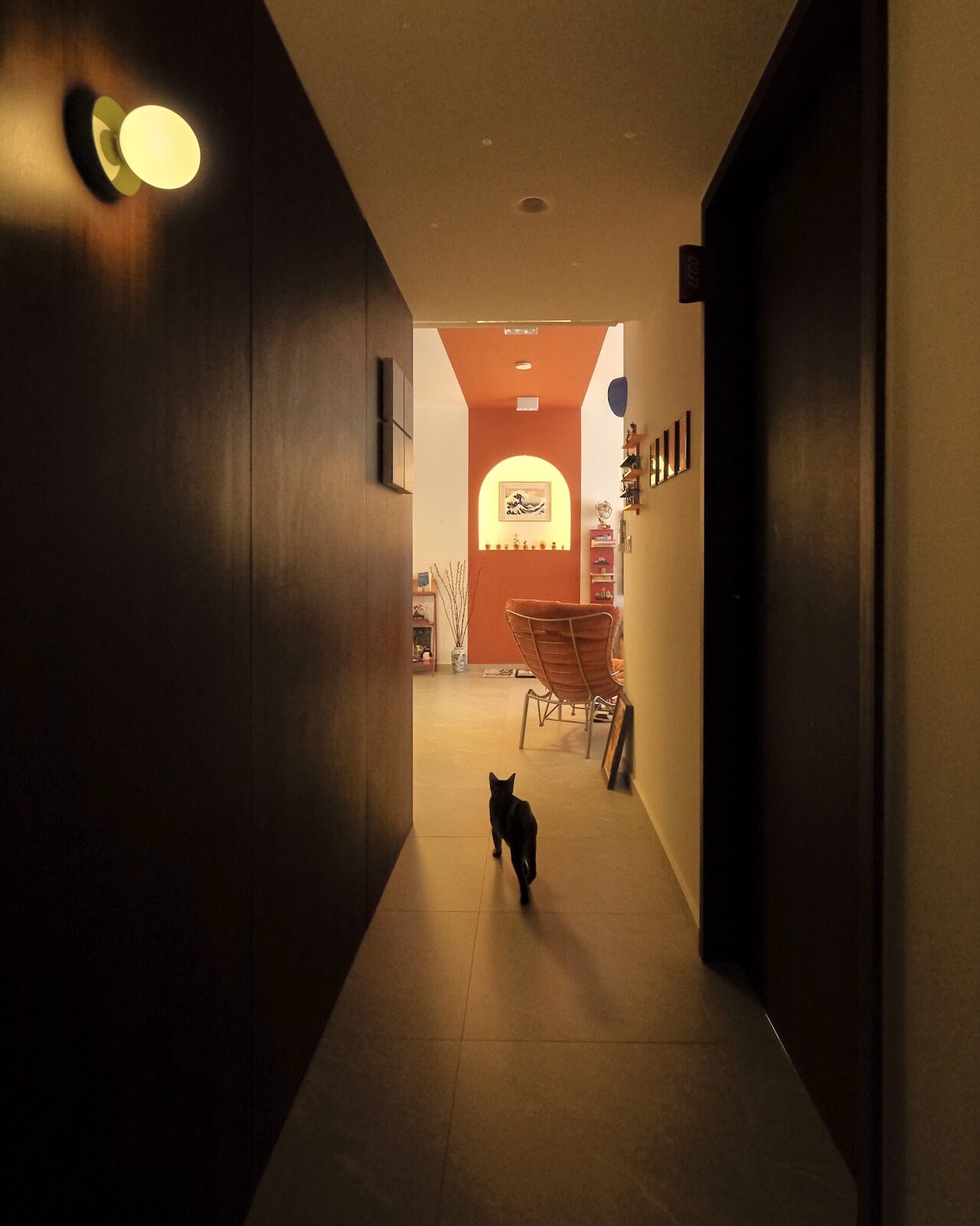 Entry corridor, 380B Canberra by Aura Design & Co.
